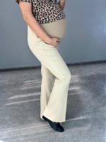 شلوار بارداری دمپا گشاد کرپ کش درجه یک - Image 5