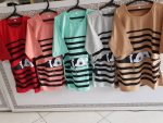 تیشرت فانتزی مدل کرکره آستین کوتاه - Image 5