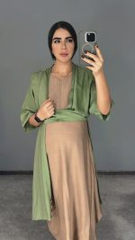 مانتو بارداری شیردهی /مدل شاپرک - Image 3