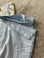ست بلوز شلوار گلدار مدل هشت دکمه/آستین کوتاه - Image 6