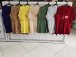 ست راحتی بارداری شیردهی/مدل ضربان قلب آستین کوتاه - Image 4