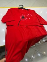 ست راحتی بارداری شیردهی/مدل قاصدک آستین کوتاه - Image 5
