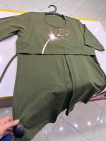 ست راحتی بارداری شیردهی/مدل قاصدک آستین کوتاه - Image 4