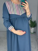 پیراهن ماکسی سنتی ابرو بادی - Image 4