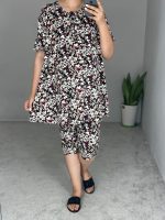 ست راحتی تیشرت شلوارک بارداری و شیردهی/مدل یاسمن - Image 3