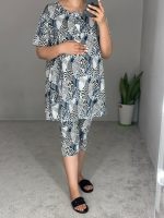 ست راحتی تیشرت شلوارک بارداری و شیردهی/مدل یاسمن - Image 7