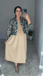 دوتیکه بارداری شیردهی مخمل کبریتی/مدل فریبا - Image 3