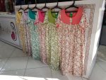 پیراهن گلدار / بارداری شیردهی / آستین کوتاه