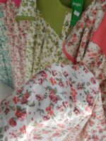 پیراهن گلدار / بارداری شیردهی/ آستین حلقه ای - Image 4