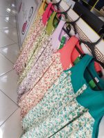 پیراهن گلدار / بارداری شیردهی/ آستین حلقه ای